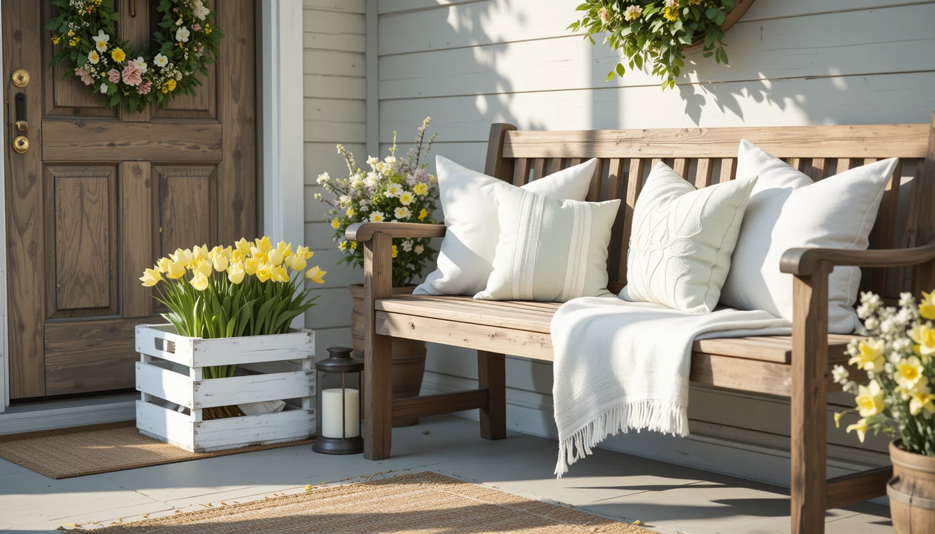 10 Charming Farmhouse Porch Ideas to Welcome Spring!