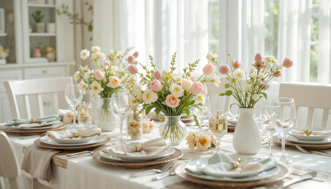 6 Simple Spring Tablescape Ideas for a Fresh Look