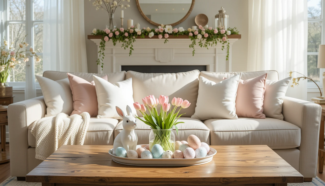 9 Fresh & Chic Easter Home Decor Ideas You’ll Love This Spring