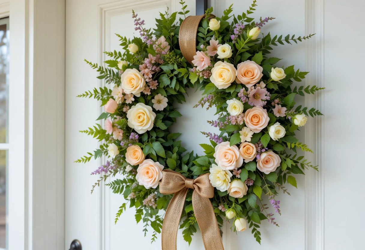 10 Beautiful Spring Wreath Ideas to Refresh Your Door