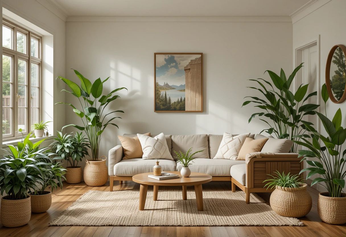 8 Nature-Inspired Living Room Ideas for This Spring