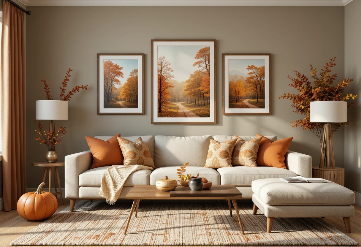10 Beautiful Fall Living Room Decorating Ideas